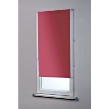 Store enrouleur tamisant - Rouge - Toile - Home Maison