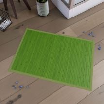 Tapis de bain naturel - Vert - Bambou - Home Maison