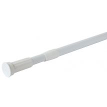Tringle 22 mm en Aluminium - Blanc - de 70 -120 cm - Aluminium - Home Maison