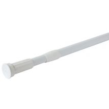 Tringle 22 mm en Aluminium - Blanc - de 140-260 cm - Aluminium - Home Maison