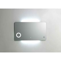 Miroir Led Silver Shadow - Gris clair - Métal - Home Maison