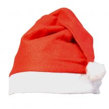Bonnet de Noël avec pompon - Multicolore - Taille Unique - Polyester - Home Maison