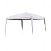 Tonnelle FIRST - Blanc - Polyester - Home Maison