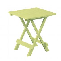 Table pliante ADIGE - Vert - Polypropylène - Home Maison