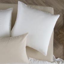Taie d'oreiller en 100% lin - Ivoire - Lin - Home Maison