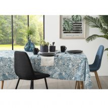 Nappe imprimée jungle anti-tâches - Vert - Polyester - Home Maison