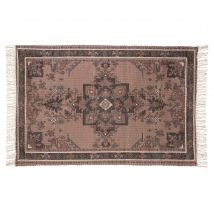 Tapis au style vintage - Naturel - Coton - Home Maison