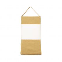 Lot de 2 draps housse bébé - Jaune Ocre - Coton - Home Maison
