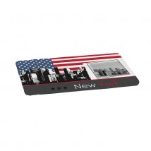 Tapis de Bain Tendance en Microfibre - Rouge - Microfibre - Home Maison