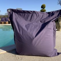 Big Coussin flottant - Violet aubergine - Polyester - Home Maison
