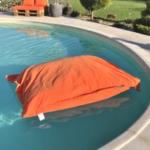 Big Coussin flottant - Orange - Polyester - Home Maison
