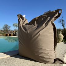 Big Coussin flottant - Taupe - Polyester - Home Maison