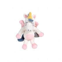 Peluche petite licorne - Multicolore - Polyester - Home Maison