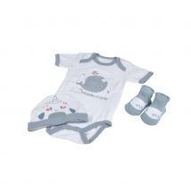 Ensemble cadeau naissance garçon - 0-1 mois - Home Maison