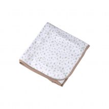 Couverture nature en coton bio - Blanc - Coton - Home Maison