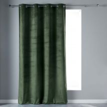 Rideau tamisant en velours ras - Kaki - Velours - Home Maison