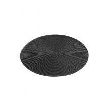 Set de table rond et coloré - Noir - Polypropylène - Home Maison