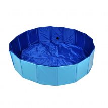 Piscine pour chien - Bleu - Plastique - Home Maison