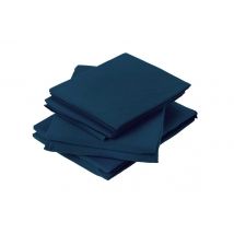 Taie de Traversin en Coton - Bleu Pétrole - Coton - Home Maison