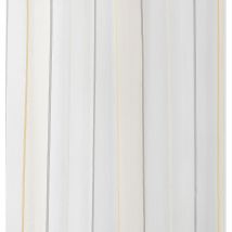 Tissu plombé aux rayures élégantes - Jaune - 3.05 m - Polyester - Home Maison