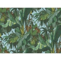 Papier peint "Jungle" - Vert - Papier - Home Maison