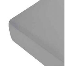 Drap housse uni en Lin - Gris clair - Lin - Home Maison