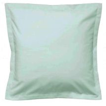 Taie D'oreiller Uni en Lin - Vert d'eau - Lin - Home Maison