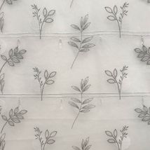 Modulable brodé lune - Gris clair - 0.73x2.2 m - Polyester - Home Maison