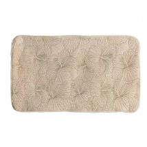 Housse de coussin aux fleurs d'hibiscus - Doré - Coton - Home Maison