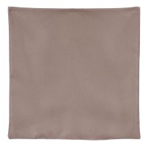 Housse de coussin en toile extérieure - Taupe - 60x60 cm - Polyester - Home Maison