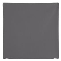 Housse de coussin en toile extérieure - Gris - 60x60 cm - Polyester - Home Maison
