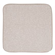 Housse de coussin passepoilée - Beige - Coton - Home Maison