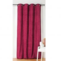 Rideau Alaska isolant et 100 % occultant - Fuchsia - Polyester/Occultant - Home Maison