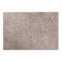 Tapis lavable en laine café doré - Marron Clair - Laine - Home Maison