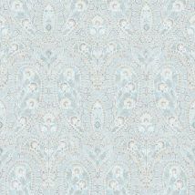 Papier peint LUTECE - Effet cachemire - Bleu - Papier/Plastique - Home Maison