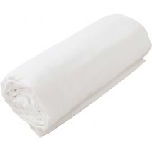 Drap housse jersey uni en 100% coton - Blanc - Coton - Home Maison
