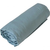 Drap housse jersey uni en 100% coton - Bleu - Coton - Home Maison