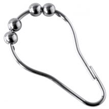 Anneaux Roller (x12) Chrome - Argent - 6 cm - Métal - Home Maison