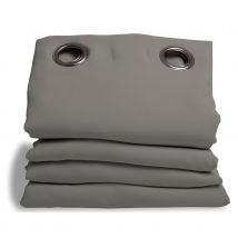 Rideau Phonique Occultant et Thermique "MOONDREAM" - Gris - Polyester/Occultant - Home Maison