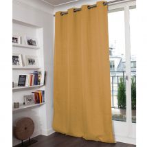 Rideau occultant Moondream - Jaune - Polyester - Home Maison