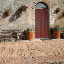 Rideau de porte en bambou et perles de bois - Multicolore - Bambou - Home Maison