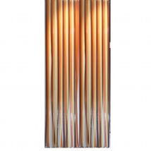 Rideau de porte à lanières colorées - Jaune - Plastique - Home Maison