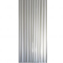 Rideau de porte à lanières colorées - Blanc - Plastique - Home Maison
