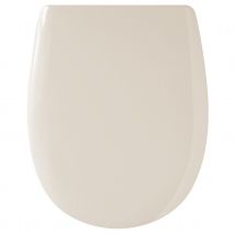 Abattant OLFA uni - Crème - 36x46 cm - Bois - Home Maison
