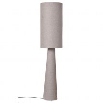Lampadaire en lin épais - Naturel - 130 cm - Papier - Home Maison