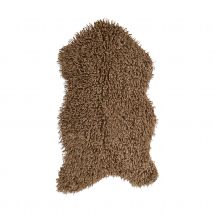 Peau de mouton fausse fourrure - Tabac - Fourrure - Home Maison