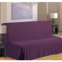 Housse de canapé pour BZ - Violet - Polyester - Home Maison