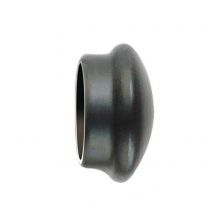 Paire d'Embouts en Fer Forgé Noir pour barre Ø 28 mm - Noir - Diam. 28 mm - Métal - Home Maison