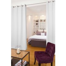 Rideau Séparateur de Pièce "MOONDREAM" - Blanc - Coton - Home Maison
