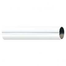 Tube de tringle Ø 20 mm - Blanc - Métal - Home Maison